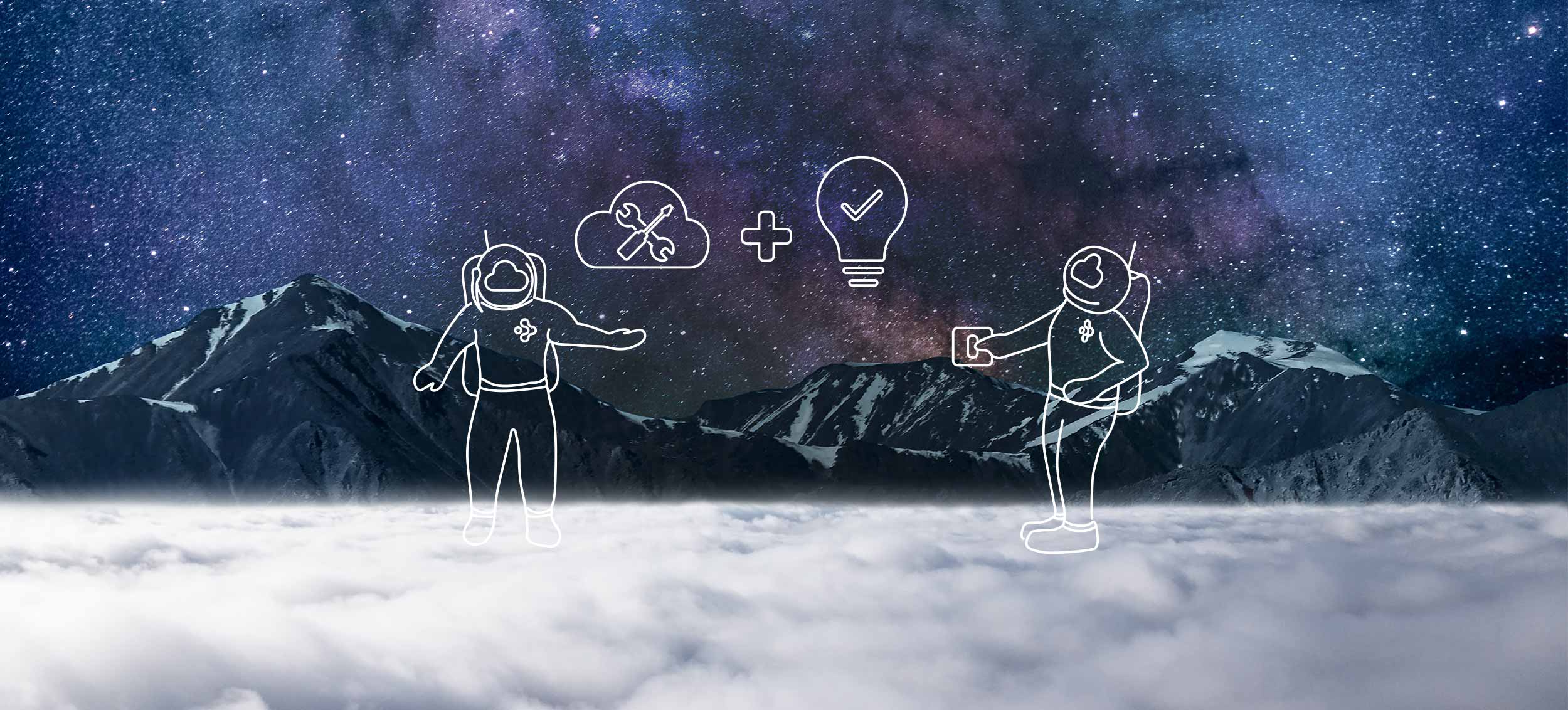 Cloud Service und Lösungen Header